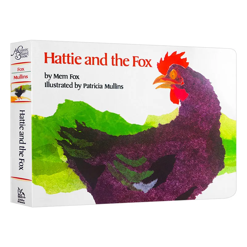 Hattie and the Fox, детские книги для детей в возрасте от 1 до 3 лет, книга с картинками на английском языке, 9781481479295
Hattie and the Fox, детские книги для детей в возрасте от 1 до 3 лет, книга с картинками на английском языке, 9781481479295