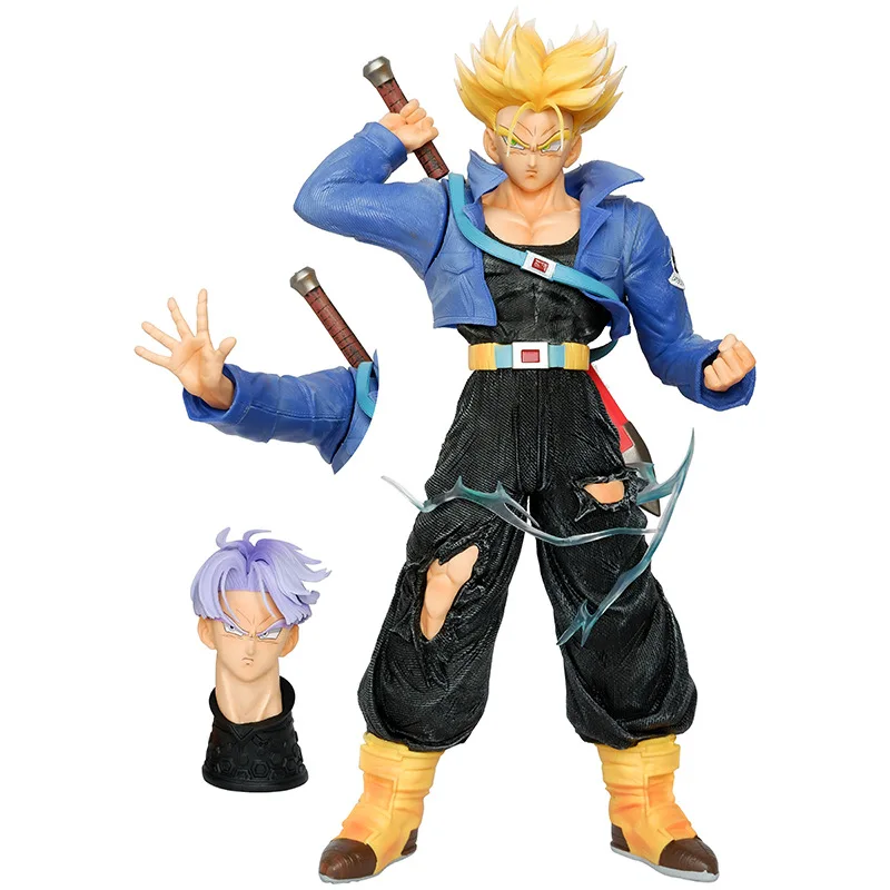 43CM Dragon Ball Trunks Anime Figures Torankusu Figures Super Saiyan Action Figurine Pvc Statue Model Ornament Toys Gift
43CM Dragon Ball Trunks Anime Figures Torankusu Figures Super Saiyan Action Figurine Pvc Statue Model Ornament Toys Gift