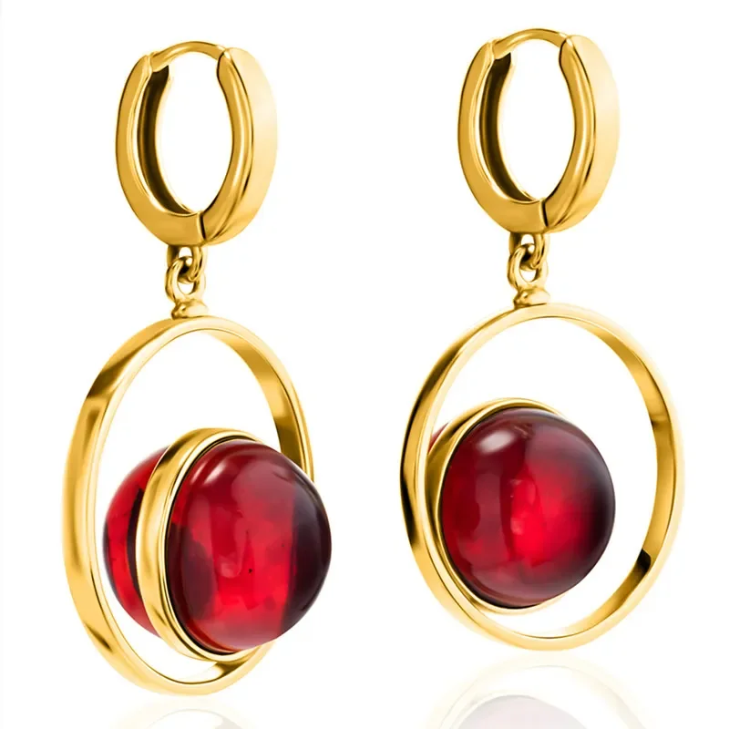 Trendy Round Inlaid Red Stereo Zircon Hoop Dangle Earrings Vintage Gold Color Circularity Drop Earrings for Women Jewelry
Trendy Round Inlaid Red Stereo Zircon Hoop Dangle Earrings Vintage Gold Color Circularity Drop Earrings for Women Jewelry