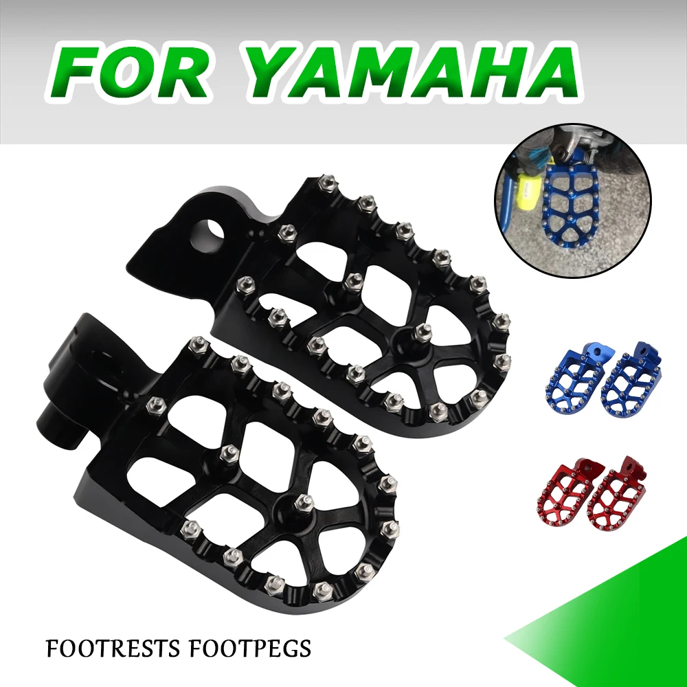 

Motorcycle CNC Foot Pegs Footpeg Pedals FootRest For YAMAHA YZ 65 85 125 250 125X 250X 250FX 450FX WR 250F 450F YZF WRF 250 450
