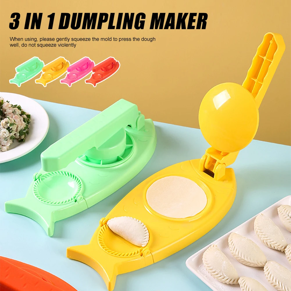 New 3 In 1 Dumpling Skin Press Manual Dumplings Modeling Maker Set Dough Pressure Mould Machine Pressing Tool Mold For Kitchen
New 3 In 1 Dumpling Skin Press Manual Dumplings Modeling Maker Set Dough Pressure Mould Machine Pressing Tool Mold For Kitchen