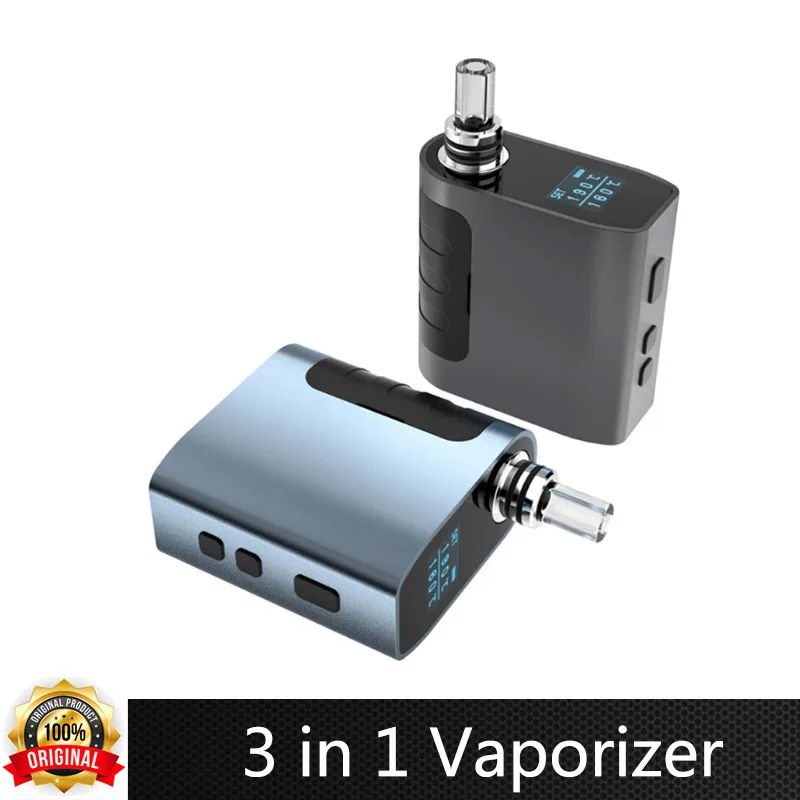 Original NIU PRO 3-in-1 Vaporizer 1450mAh OLED Display Dry Herb & Wax & 510 Thread Cartridg Electronic Cigarette Vaporizer
Original NIU PRO 3-in-1 Vaporizer 1450mAh OLED Display Dry Herb & Wax & 510 Thread Cartridg Electronic Cigarette Vaporizer