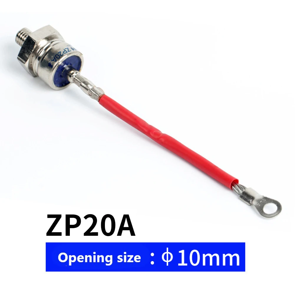 ZP20A-200A Threaded Rectifier Diode Power Positive Stud Mount Welding Machine Part For Power Supplies & Welding Machines
ZP20A-200A Threaded Rectifier Diode Power Positive Stud Mount Welding Machine Part For Power Supplies & Welding Machines