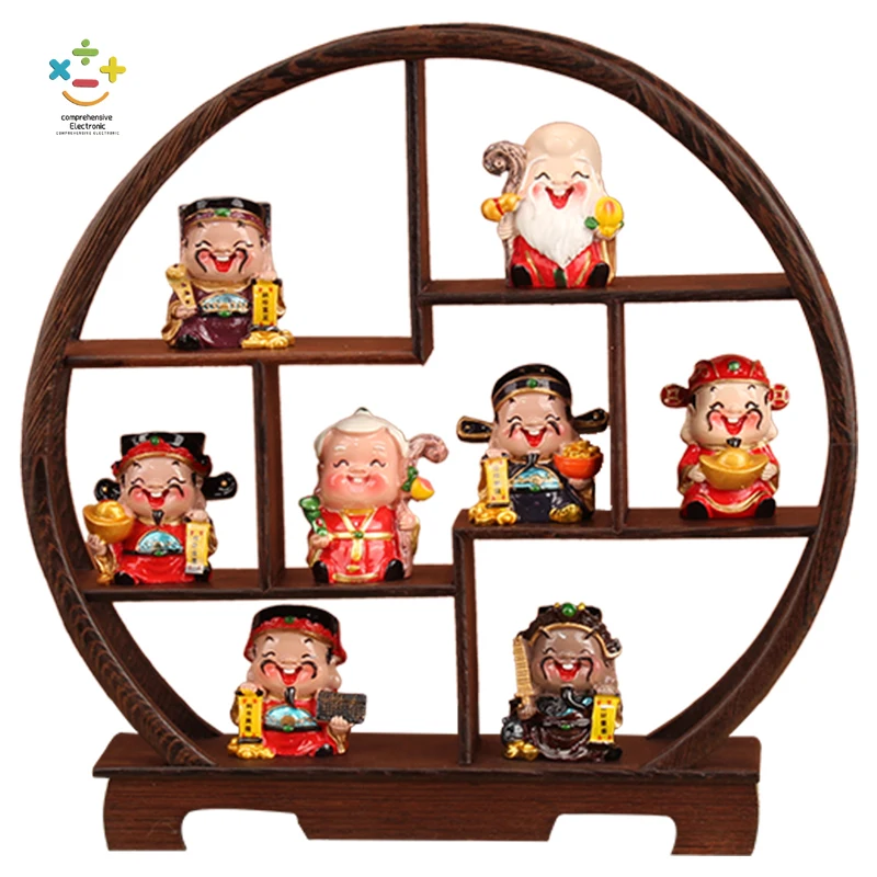 

Chinese Style Gift Fifth Road God of Wealth Decoration Home Chinese New Year Office Shop Opening Fortune Decoration