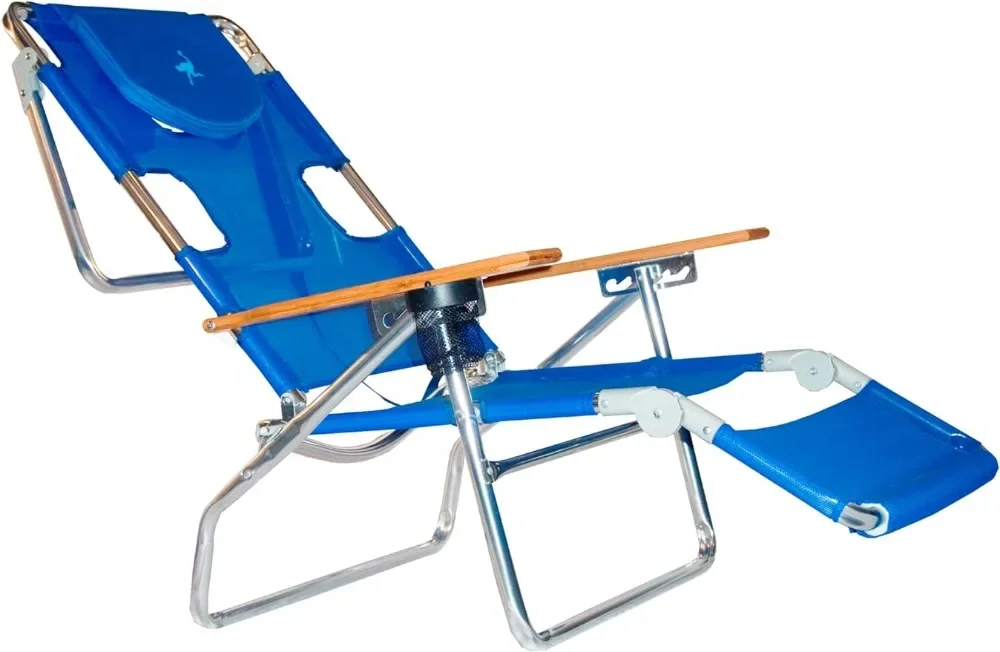 

Beach Reclining, Lounge Chair with Footrest,3N1 Lightweight Chair,foldable Patio Recliner.