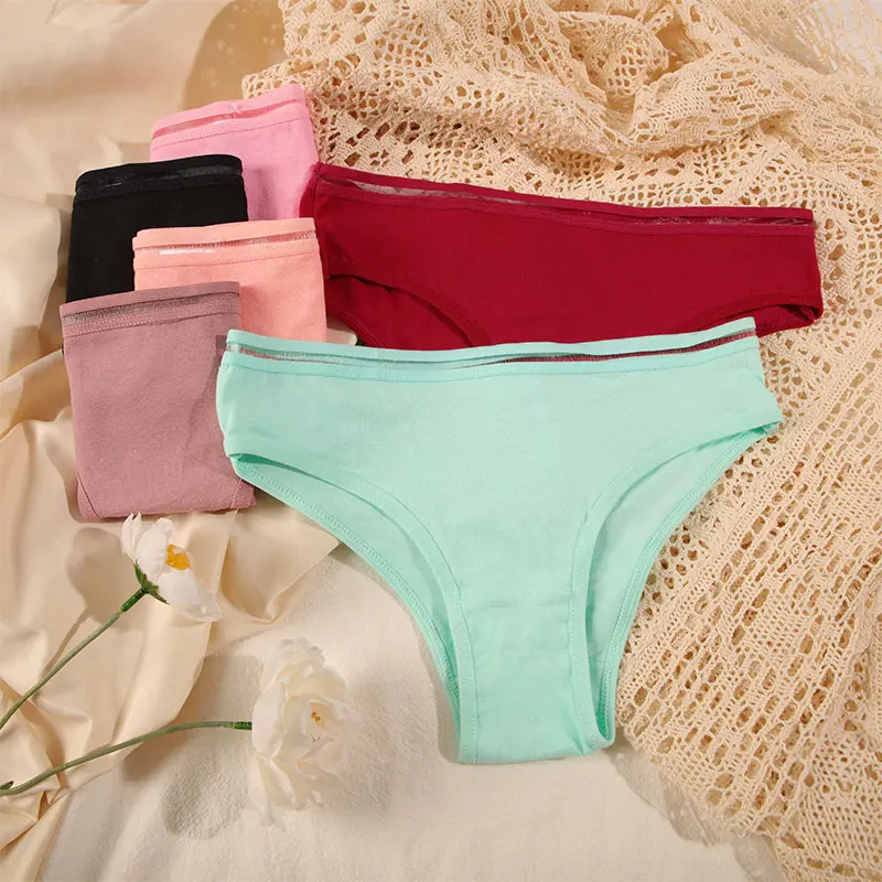 SVOKOR 6PCS/Set Fashion Simple Solid Color Low Waist Cotton Briefs Breathable Soft Comfortable Invisible Seamless Underwear
SVOKOR 6PCS/Set Fashion Simple Solid Color Low Waist Cotton Briefs Breathable Soft Comfortable Invisible Seamless Underwear