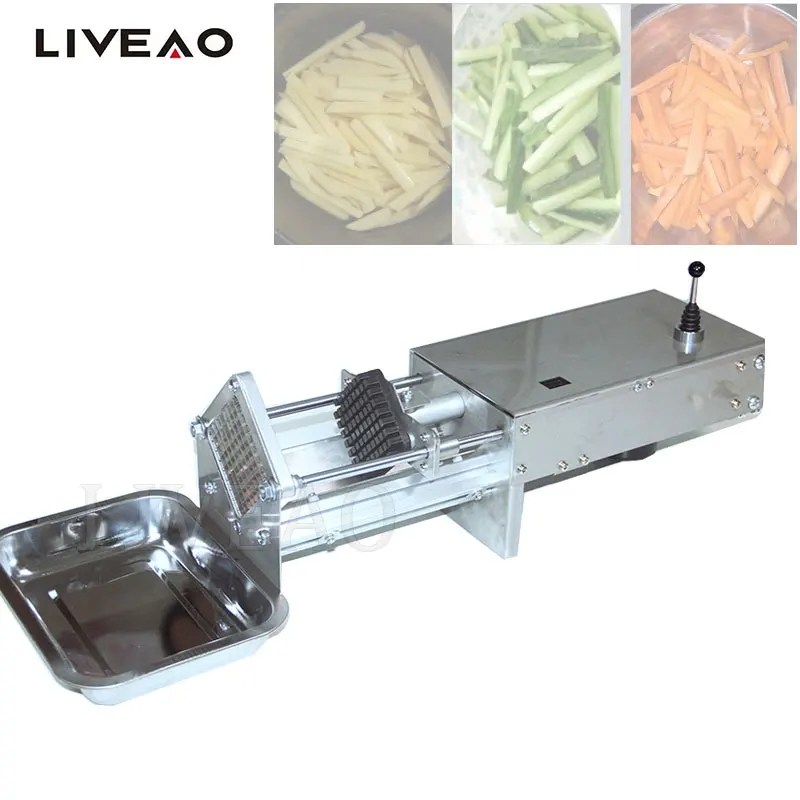 French Fries Cutter Potato Chip Carrot Cutter Slicer Stainless Steel Vegetable Fruit Shredding Machine
French Fries Cutter Potato Chip Carrot Cutter Slicer Stainless Steel Vegetable Fruit Shredding Machine