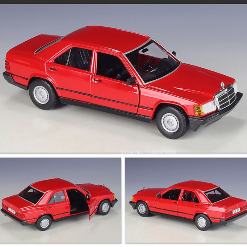Модель автомобиля 1/25 Benz 190E 2,6, литая металлическая игрушка, передние колеса могут вращаться влево и вправо, модель автомобиля для коллекции взрослых
Модель автомобиля 1/25 Benz 190E 2,6, литая металлическая игрушка, передние колеса могут вращаться влево и вправо, модель автомобиля для коллекции взрослых