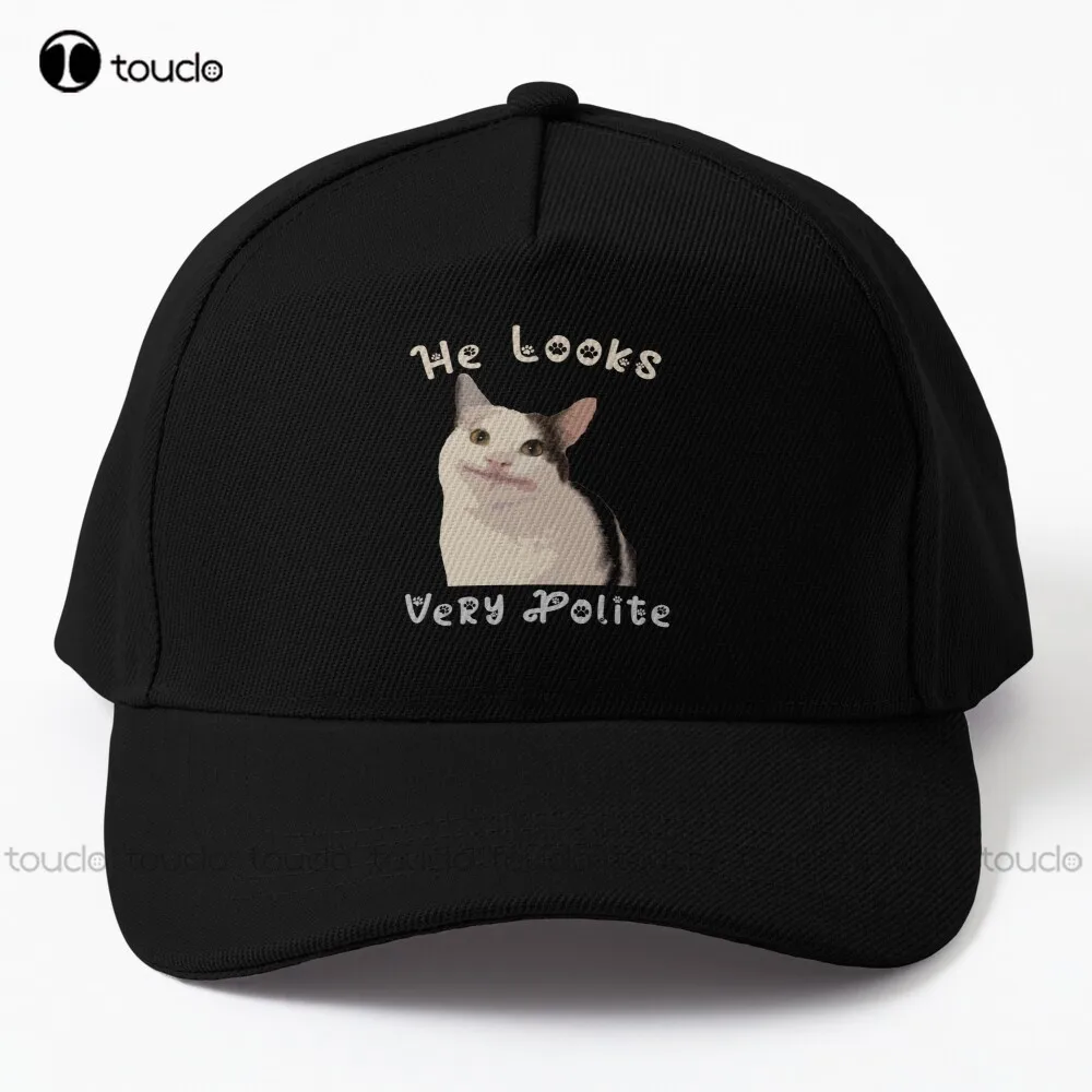 He Looks Very Polite Polite Kitty Cat Paws Ollie The Polite Cat Meme Baseball Cap Men'S Hats Personalized Custom Cartoon Gift
He Looks Very Polite Polite Kitty Cat Paws Ollie The Polite Cat Meme Baseball Cap Men'S Hats Personalized Custom Cartoon Gift