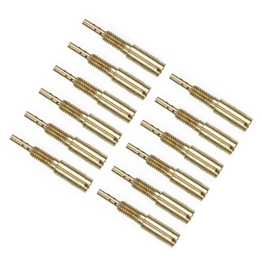 For Mikuni Carb VM28/486 Pilot Jets HSR42 Replacement 12Pcs Golden 10-37.5 Motorcycle For Mikuni HS40 Durable Parts
For Mikuni Carb VM28/486 Pilot Jets HSR42 Replacement 12Pcs Golden 10-37.5 Motorcycle For Mikuni HS40 Durable Parts