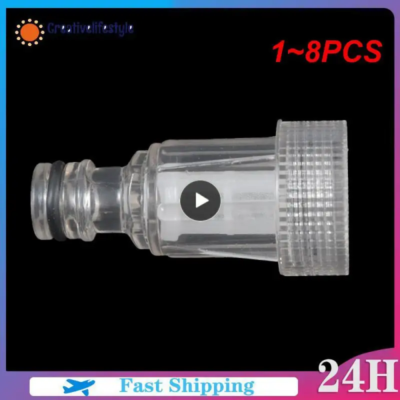 1~8PCS Thread Faucet Quick Connector Car Washing Machine Water Filter High Pressure Washer Garden Pipe Hose Adapter
1~8PCS Thread Faucet Quick Connector Car Washing Machine Water Filter High Pressure Washer Garden Pipe Hose Adapter