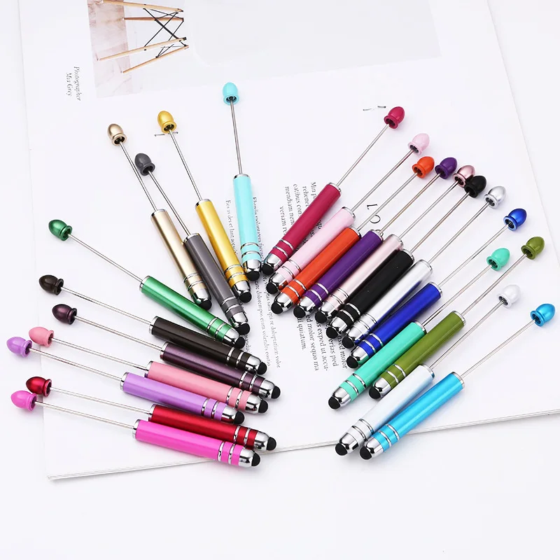 10pcs 2 in 1 Stylus Pens with Beaded Ballpoint Pens Touch Screen Touch Pen for All Capacitive Screen Beadable Pen
10pcs 2 in 1 Stylus Pens with Beaded Ballpoint Pens Touch Screen Touch Pen for All Capacitive Screen Beadable Pen