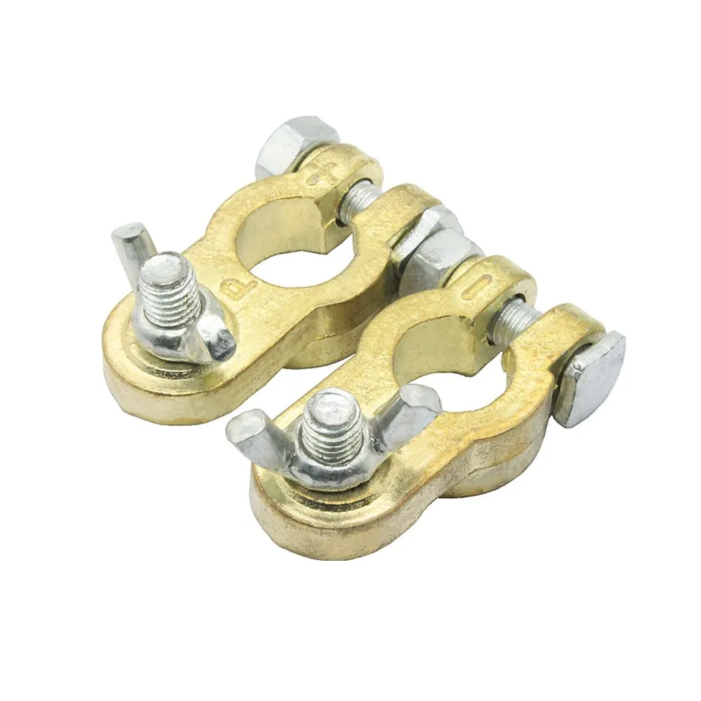 

2Pcs Professional Car Battery Terminals Adapter Durable Wire Connection Terminal for Auto Electrical System