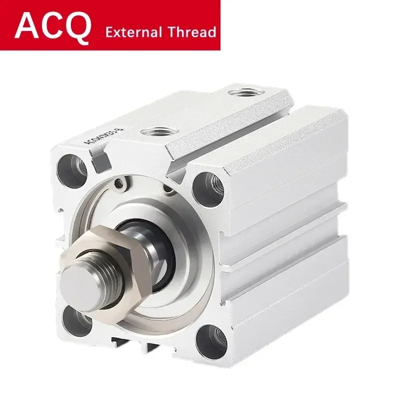 ACQ12/16/20/25/32/40-10-20-25-30-40-50-60-B Pneumatic Thin Cylinder Piston Compact Air Double Acting Cylinders External Thread
ACQ12/16/20/25/32/40-10-20-25-30-40-50-60-B Pneumatic Thin Cylinder Piston Compact Air Double Acting Cylinders External Thread