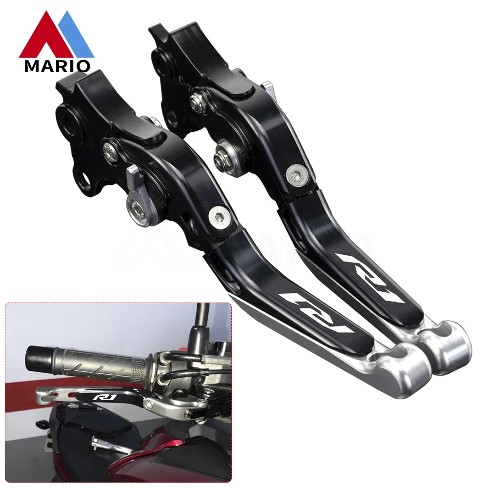 For YAMAHA YZFR1 YZF R1 2002 2003 Motorcycle Accessories Adjustable Brakes Clutch Levers Handle Bar
For YAMAHA YZFR1 YZF R1 2002 2003 Motorcycle Accessories Adjustable Brakes Clutch Levers Handle Bar