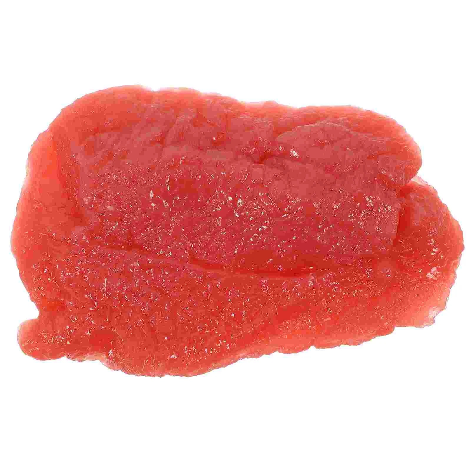 Food Toy Kitchen Decor Fake Realistic Meat Restaurant Prop Simulation Fresh Pork Slice
Food Toy Kitchen Decor Fake Realistic Meat Restaurant Prop Simulation Fresh Pork Slice