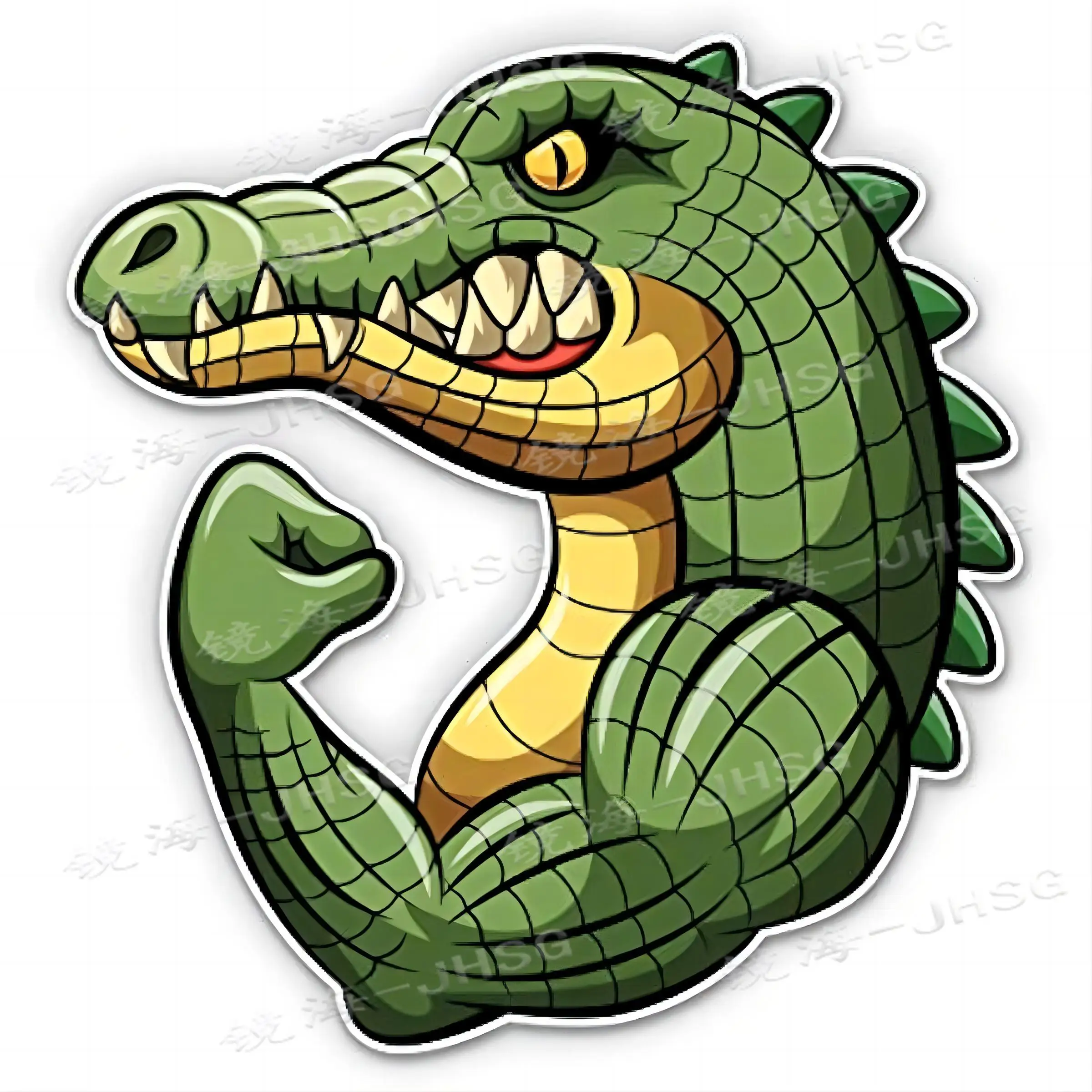 Crocodile Short Snouted Crocodile - Vinyl Sticker - Suitable for Car Laptop I-Pad - Waterproof Decal
Crocodile Short Snouted Crocodile - Vinyl Sticker - Suitable for Car Laptop I-Pad - Waterproof Decal