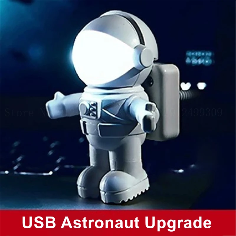 USB Night Light LED Astronaut Lamp Desk Lamp Flexible LED Nightlight 5V Reading Table Light Space Man Decoration Lamp For Laptop
USB Night Light LED Astronaut Lamp Desk Lamp Flexible LED Nightlight 5V Reading Table Light Space Man Decoration Lamp For Laptop