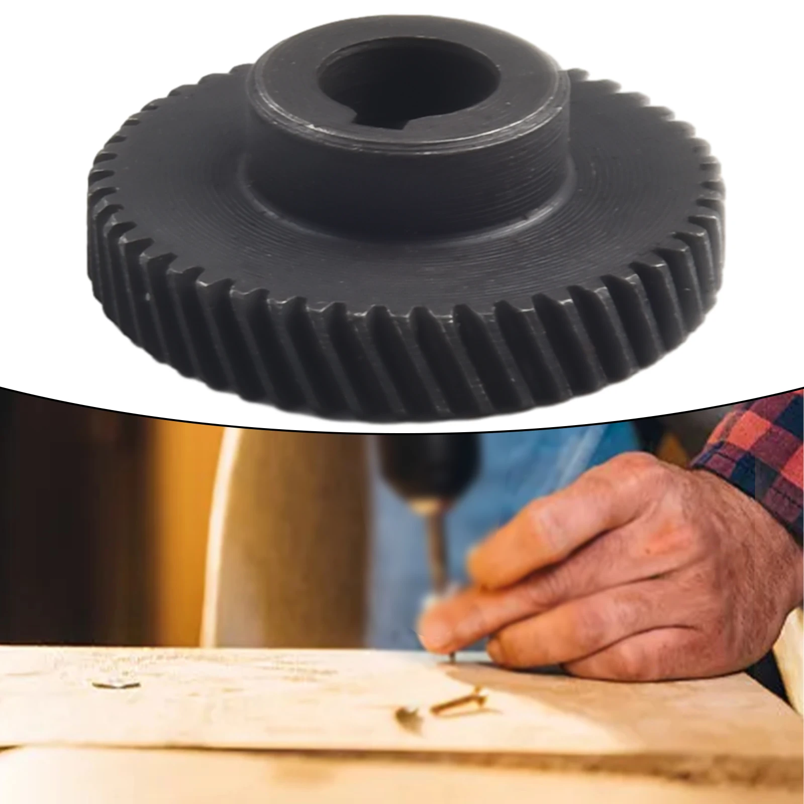 Gear 47 Teeth For 6A6 Hand Electric Hammer Drill Repair Part Gear Longlifespan 10mm Metal Power Tool Accessories
Gear 47 Teeth For 6A6 Hand Electric Hammer Drill Repair Part Gear Longlifespan 10mm Metal Power Tool Accessories