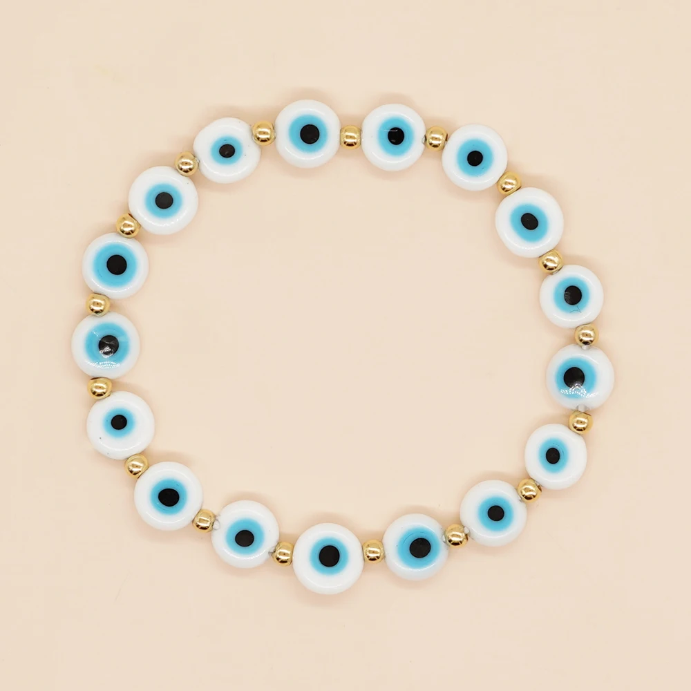 Go2Boho Evil Eye Beaded Handmade Bracelet Boho Accessories Jewelry Stretch Bracelets for Women Men Bohemia Charm Gift
Go2Boho Evil Eye Beaded Handmade Bracelet Boho Accessories Jewelry Stretch Bracelets for Women Men Bohemia Charm Gift