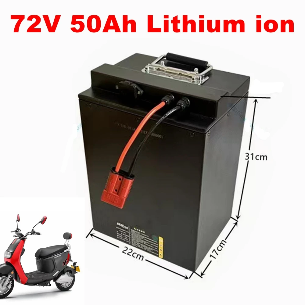 

High power Electric Bike Battery 72v 50Ah Super Power 5000w Lithium ion 72v VRLA Replacement scooter motorcycle 84v 10A Charger