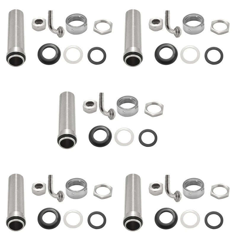 5 Pcs 92.5Mm Stainless Steel Elbow Shank Beer Tap Draft Beer Faucet Accessories With Diameter 8Mm For Beer Keg
5 Pcs 92.5Mm Stainless Steel Elbow Shank Beer Tap Draft Beer Faucet Accessories With Diameter 8Mm For Beer Keg