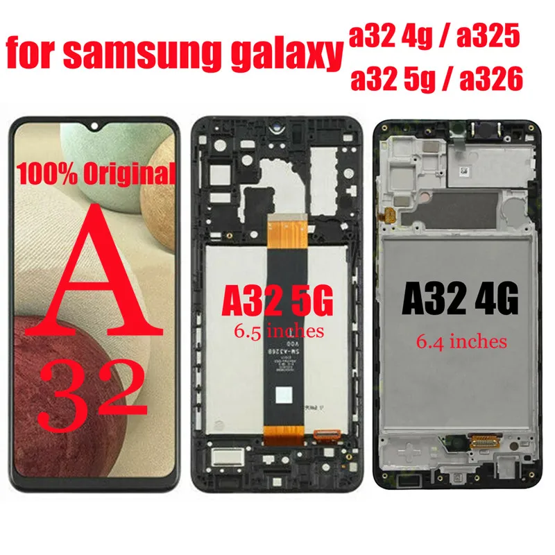 For samsung galaxy a32 5g a326 SM-A326B a326ds touch screen for samsung galaxy a32 4g a325 a325f lcd replacement
For samsung galaxy a32 5g a326 SM-A326B a326ds touch screen for samsung galaxy a32 4g a325 a325f lcd replacement