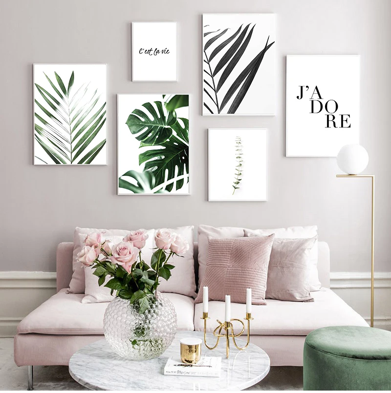Tropical Leaf Print Posters Monstera Leaf Palm Canvas Painting Green Leaves Wall Art Living Room Decoration Pictures on the Wall
Tropical Leaf Print Posters Monstera Leaf Palm Canvas Painting Green Leaves Wall Art Living Room Decoration Pictures on the Wall
