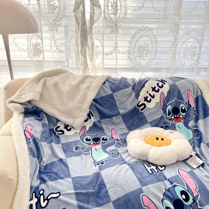 DisneyStitchPlush Blanket Kawaii Kids Cartoon Nap Blanket Soft Travel Office Lunch Break Blanket Birthday Gift Throw Quilt Cover
DisneyStitchPlush Blanket Kawaii Kids Cartoon Nap Blanket Soft Travel Office Lunch Break Blanket Birthday Gift Throw Quilt Cover