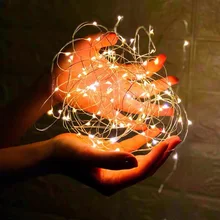 Waterproof Fairy Light Copper Wire LED String lights Battery Powered 1M 2M 3M Garland Christmas Wedding Party Decoration Lamp
Waterproof Fairy Light Copper Wire LED String lights Battery Powered 1M 2M 3M Garland Christmas Wedding Party Decoration Lamp
