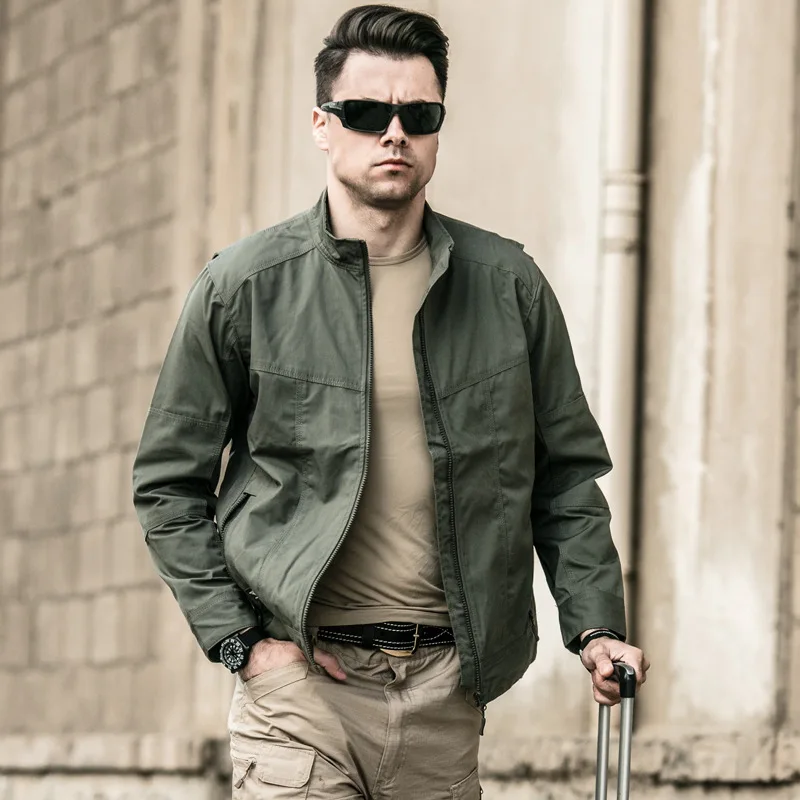 New Military Assassin Combat Training Pilot Men's Waterproof and Durable Tactical Spring and Autumn Casual Coat Jacket
New Military Assassin Combat Training Pilot Men's Waterproof and Durable Tactical Spring and Autumn Casual Coat Jacket