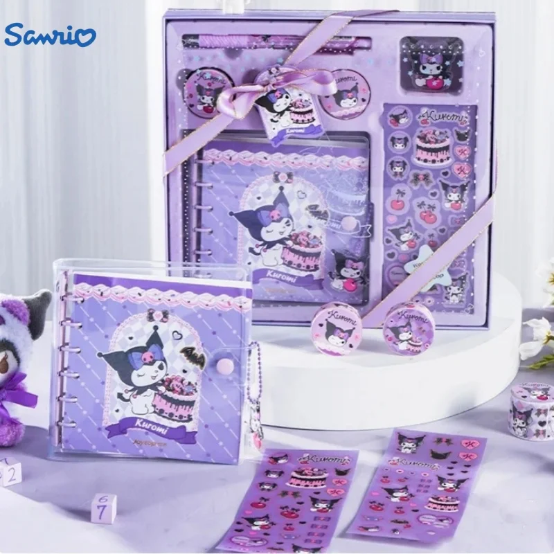 Новинка, Канцелярский набор Sanrio, Подарочная карточка для школьников для студентов, Wai Kuromi Melody Coil, настольный карандаш, женский подарок
Новинка, Канцелярский набор Sanrio, Подарочная карточка для школьников для студентов, Wai Kuromi Melody Coil, настольный карандаш, женский подарок