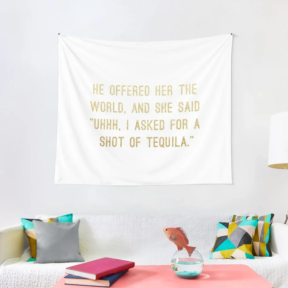 

Shot of Tequila Tapestry Wall Mural Decoration Aesthetic Room Decore Aesthetic Room Decorator Tapestry
