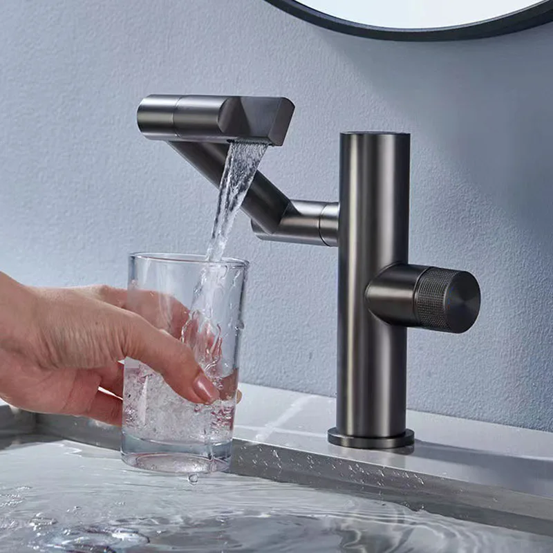 Deck Mounted Bathroom Faucet Hot Cold Water Mixer Basin Tap Elegant White Multi-function Rotating Sink Faucets Digital Display
Deck Mounted Bathroom Faucet Hot Cold Water Mixer Basin Tap Elegant White Multi-function Rotating Sink Faucets Digital Display