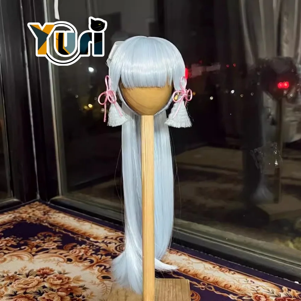 Yuri Anime Genshin Impact Kamisato Ayaka синий длинный волос парик косплей 1/3 1/4 BJD кукла ручной работы парик игра Cos Реквизит C
Yuri Anime Genshin Impact Kamisato Ayaka синий длинный волос парик косплей 1/3 1/4 BJD кукла ручной работы парик игра Cos Реквизит C