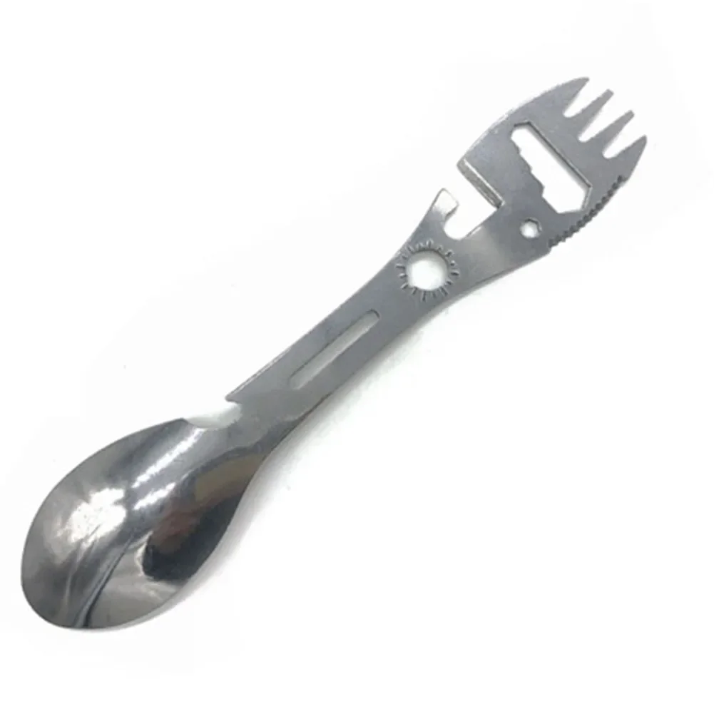 Practical Camping Utensil Multifunctional Spoon Fork Opener Compact Size For Travel And Outdoor Adventures
Practical Camping Utensil Multifunctional Spoon Fork Opener Compact Size For Travel And Outdoor Adventures