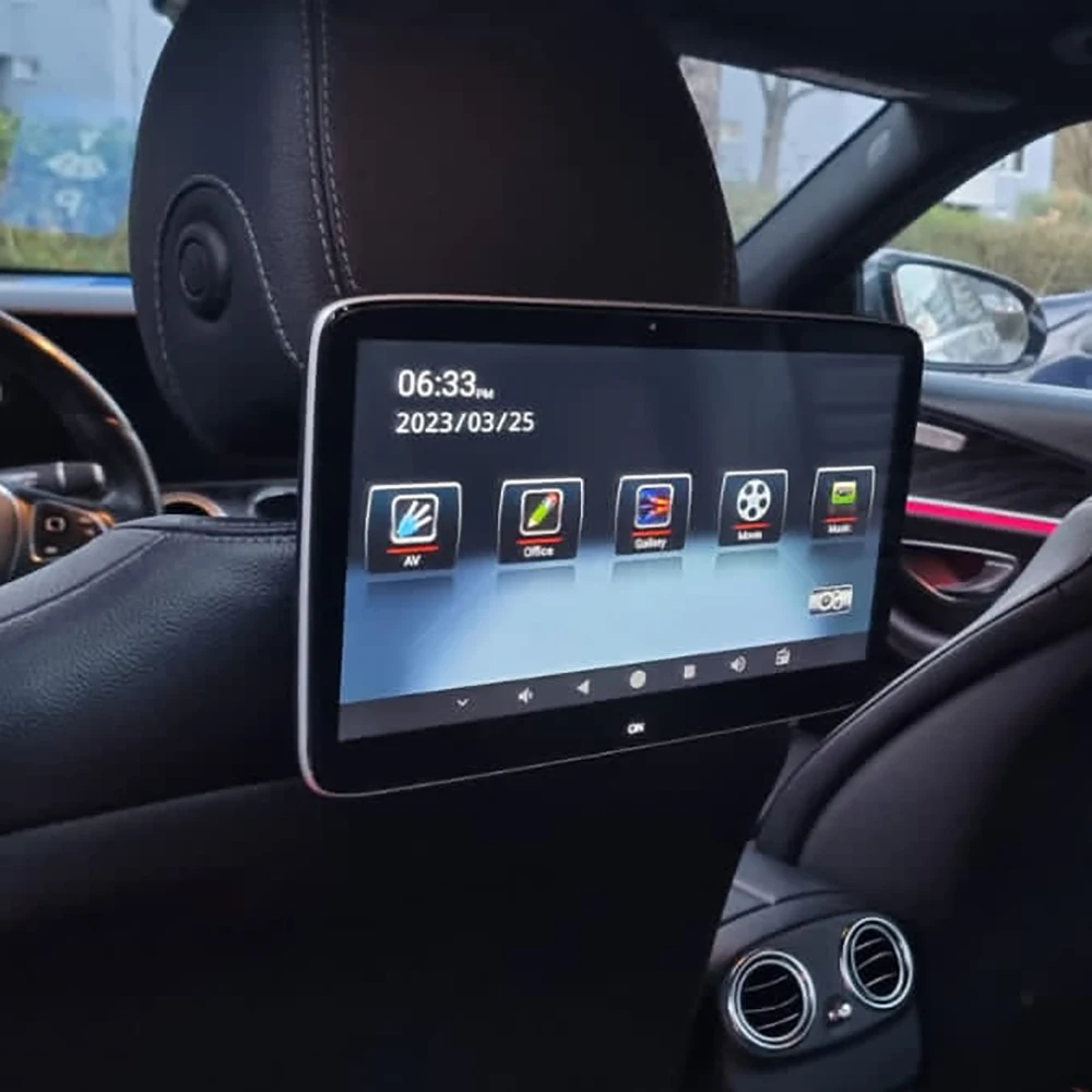 Автомобильный ТВ-монитор на подголовник, 2 шт., 11,6 дюймов, Android 12,0, 4K HD 1080P, сенсорный экран, Wi-Fi/Bluetooth/USB/SD видеоплеер для Mercedes-benz
Автомобильный ТВ-монитор на подголовник, 2 шт., 11,6 дюймов, Android 12,0, 4K HD 1080P, сенсорный экран, Wi-Fi/Bluetooth/USB/SD видеоплеер для Mercedes-benz