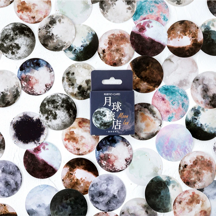 46Pcs/Set Assorted Moon Pattern Stationery Stickers Decor Planner Journaling Aesthetic Scrapbooking Notebooks Personalized Diary
46Pcs/Set Assorted Moon Pattern Stationery Stickers Decor Planner Journaling Aesthetic Scrapbooking Notebooks Personalized Diary