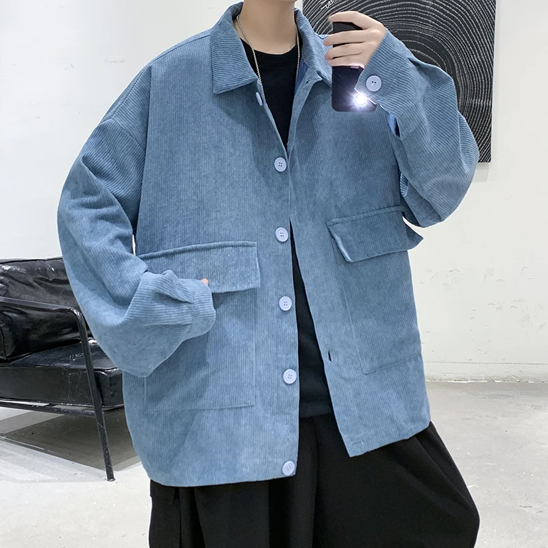 Vintage corduroy shirt men's new loose Korean fashion turn-down collar shirt 2023 spring summer Men Shirts For Men Clothing
Vintage corduroy shirt men's new loose Korean fashion turn-down collar shirt 2023 spring summer Men Shirts For Men Clothing