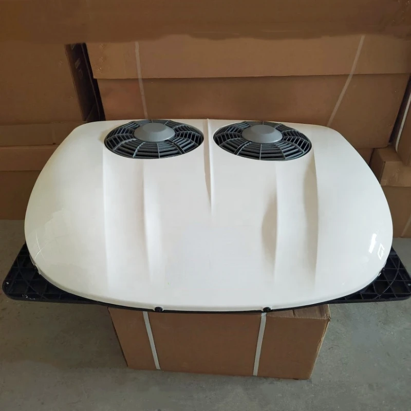 Twin Fan Copper Evaporator Electric Compressor Roof Air Conditioner DC 24V 12V Roof Air Conditioner
Twin Fan Copper Evaporator Electric Compressor Roof Air Conditioner DC 24V 12V Roof Air Conditioner
