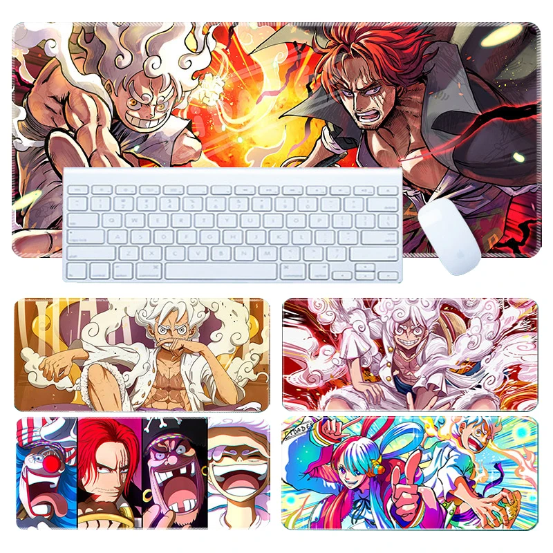 One Piece Anime Mouse Pad Nika Luffy 5th Gear Zoro Shanks Ace Sanji Action Collection Large Mouse Pad Game Toy Accessories Gifts
One Piece Anime Mouse Pad Nika Luffy 5th Gear Zoro Shanks Ace Sanji Action Collection Large Mouse Pad Game Toy Accessories Gifts