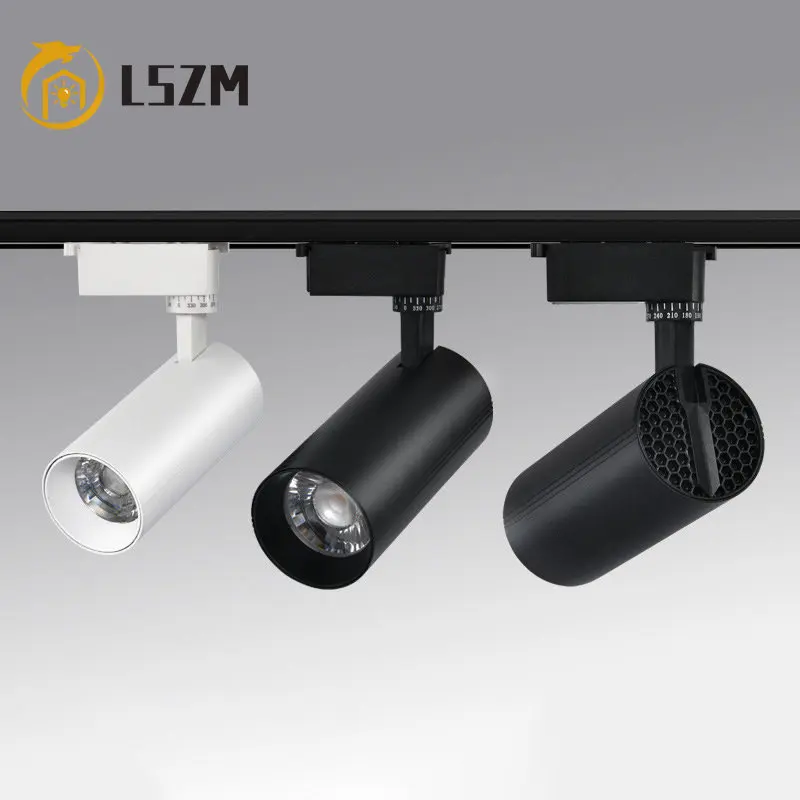 LED Track Light 10W 20W 30W 40W Adjustable COB Ceiling Rail Lamp Anti-vertigo Spotlight Mall Clothing Store 220V Ra90 Track Lamp
LED Track Light 10W 20W 30W 40W Adjustable COB Ceiling Rail Lamp Anti-vertigo Spotlight Mall Clothing Store 220V Ra90 Track Lamp