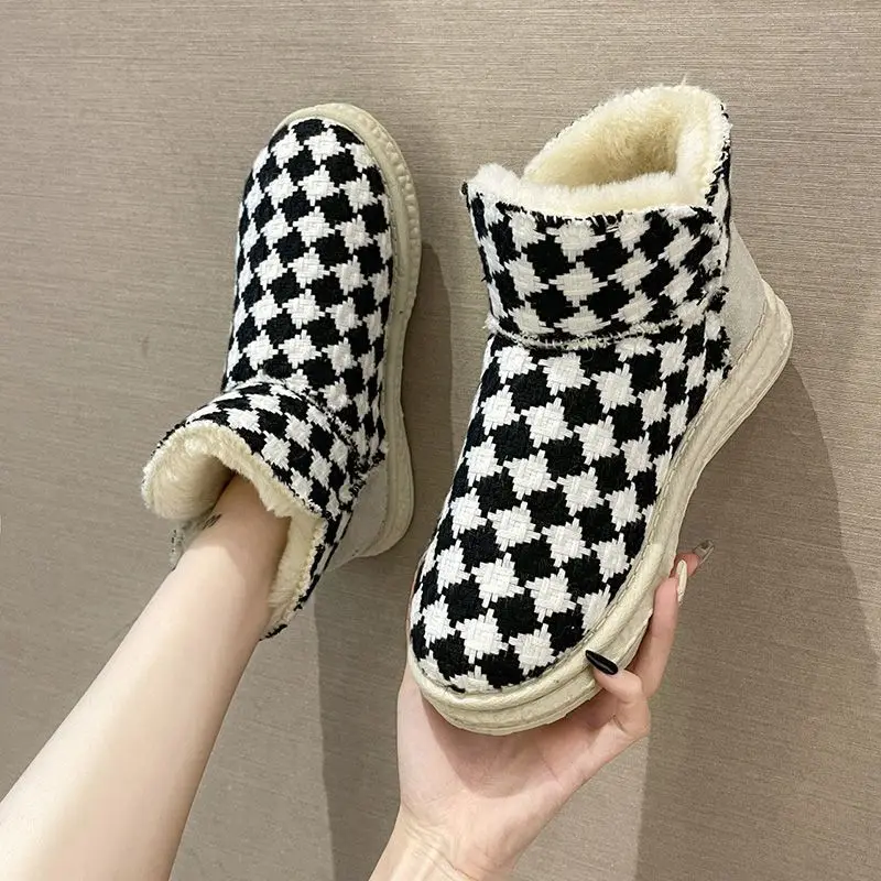 Winter Snow Boots Fashion Personality 2022 New Fashion Simple Outdoor Comfortable Casual Cotton Shoes Soft Sole Womens Shoes
Winter Snow Boots Fashion Personality 2022 New Fashion Simple Outdoor Comfortable Casual Cotton Shoes Soft Sole Womens Shoes