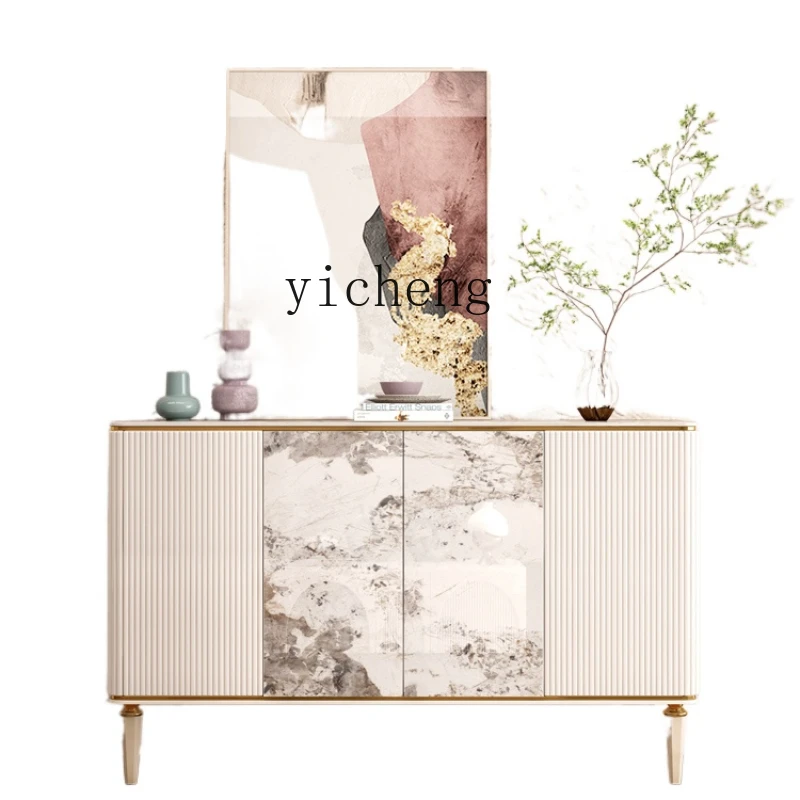ZC Stone Plate Entrance Cabinet Door-to-Door Living Room Storage Curio Cabinet Villa French Sideboard Cabinet
ZC Stone Plate Entrance Cabinet Door-to-Door Living Room Storage Curio Cabinet Villa French Sideboard Cabinet