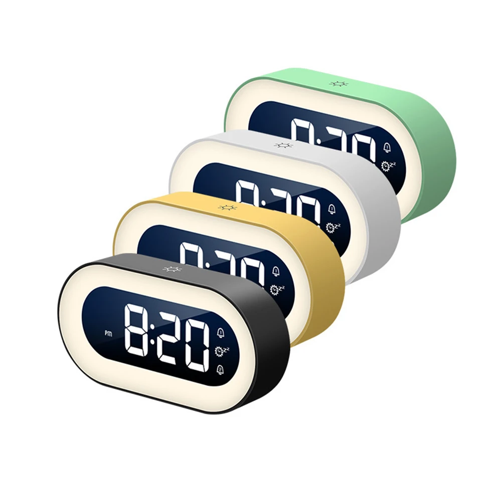 Home Improvement Alarm Clock Thermostats Night Light ABS Black Design Desktop Clock Green Led Music Music Digital
Home Improvement Alarm Clock Thermostats Night Light ABS Black Design Desktop Clock Green Led Music Music Digital