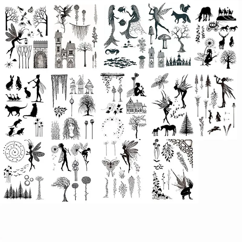 Fairy Plants 2024 Butterfly Clear Stamps for DIY Scrapbooking Card Transparent Silicone Stamp Making Photo Album Crafts Decor
Fairy Plants 2024 Butterfly Clear Stamps for DIY Scrapbooking Card Transparent Silicone Stamp Making Photo Album Crafts Decor