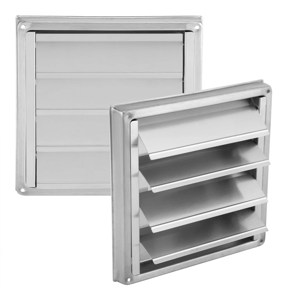 125/150mm Stainless Steel Air-Vents Duct Grill Wall Square Tumble Air Outlet Dryer Extractor Ventilation Cover Fan-Outlet
125/150mm Stainless Steel Air-Vents Duct Grill Wall Square Tumble Air Outlet Dryer Extractor Ventilation Cover Fan-Outlet