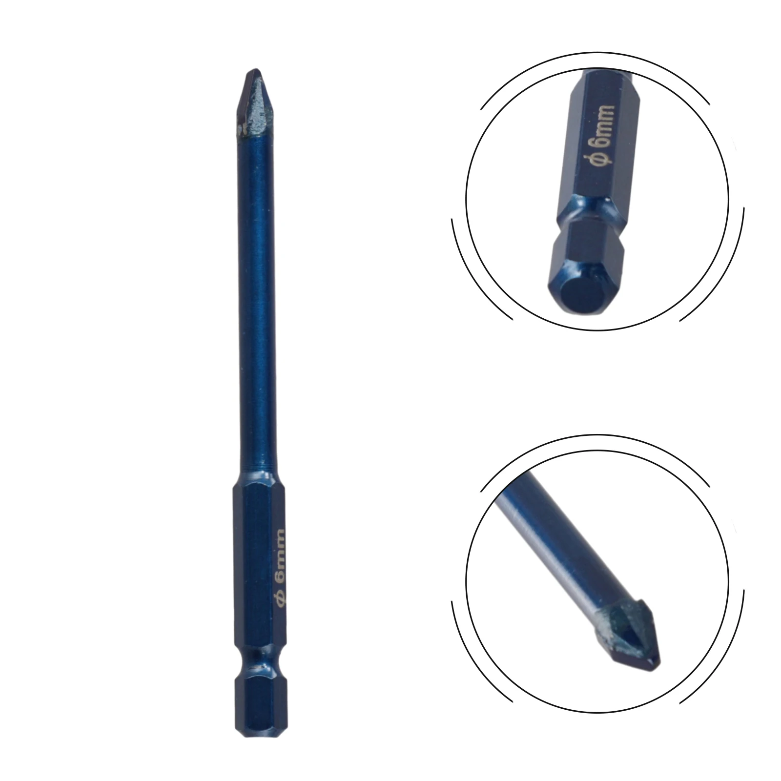 Tilted Eccentric Drill Hex Shank, Triangular Bit for Ceramic Glass, Durable and Accurate Drilling, Anti Slip Handle 1PC
Tilted Eccentric Drill Hex Shank, Triangular Bit for Ceramic Glass, Durable and Accurate Drilling, Anti Slip Handle 1PC