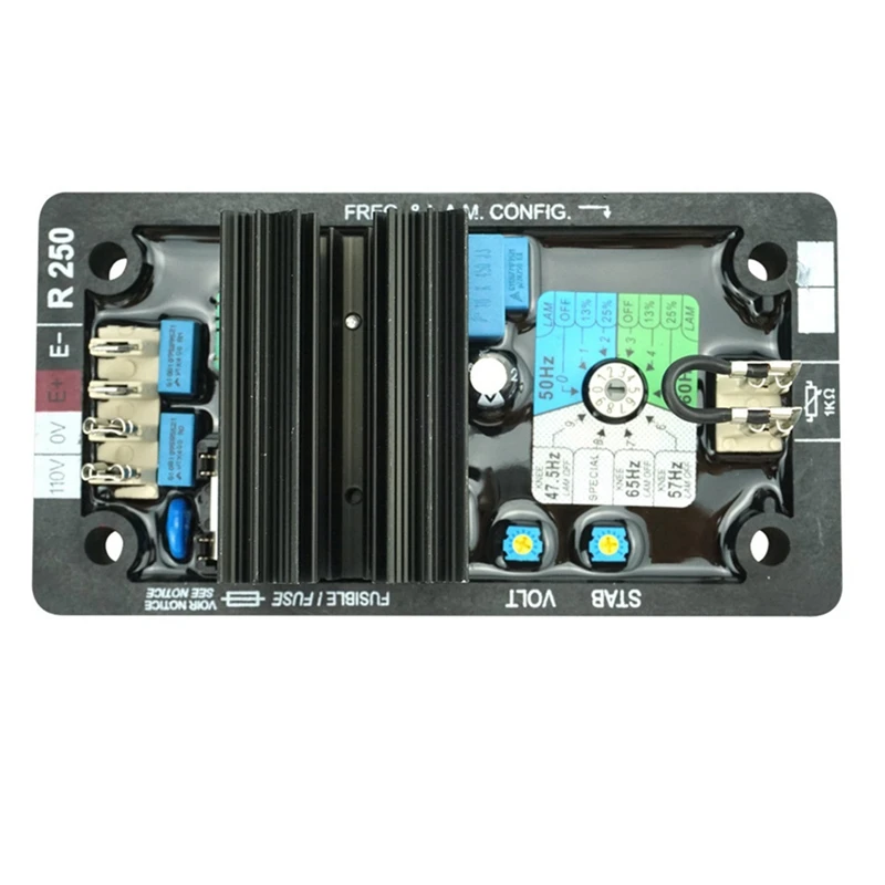 AVR R250 генератор AVR Автоматический регулятор напряжения генераторные запчасти
AVR R250 генератор AVR Автоматический регулятор напряжения генераторные запчасти