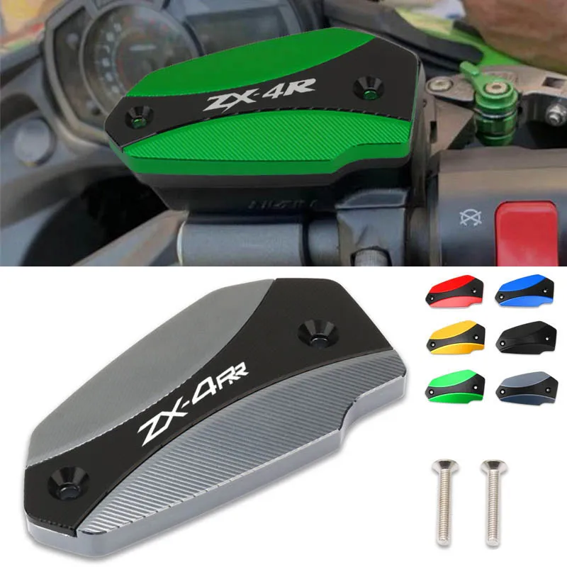For ZX-4R ZX-4RR ZX4R ZX4RR ZX 4R 4RR 2023 2024 Motorcycle Accessories CNC Front Brake Reservoir Fluid Tank Oil Cup Cover
For ZX-4R ZX-4RR ZX4R ZX4RR ZX 4R 4RR 2023 2024 Motorcycle Accessories CNC Front Brake Reservoir Fluid Tank Oil Cup Cover